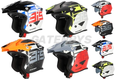 Acerbis Trials Helmet Trail Montesa Beta REV Gasgas TXT Road Legal Sherco ST 4RT - image 1 of 4