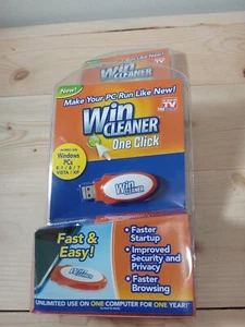 WIN CLEANER One Click USB PC Computer Clean Repair Protect Windows ×2 - Picture 1 of 2