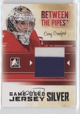 2010-11 ITG Between the Pipes Game-Used Silver Jersey /30 Corey Crawford #M-07