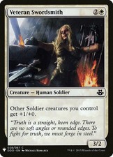 1x Veteran Swordsmith MTG Mystery Booster NM Magic Regular