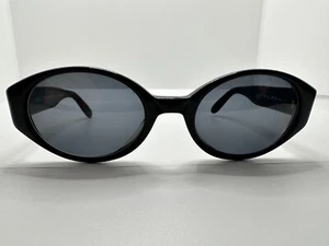 Gafas Ralph Lauren 918/S 807 135 CE 48 20 lentes ovaladas negras - Imagen 1 de 6