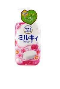 COW Milky Body Soap Relax Floral Fragrance Pumps 550ml - Picture 1 of 3