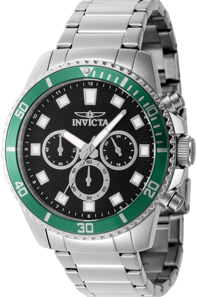 Orologio Invicta 46051 da Uomo Nero in Acciaio - Immagine 1 di 1