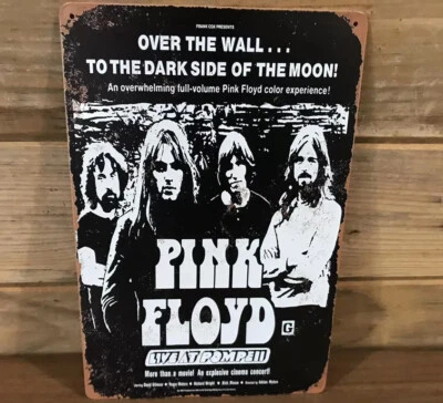 Pink Floyd Live At Pompeii Movie Tin Metal sign 8"X12" Man-Cave Décor - Image 1 of 4