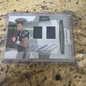 2010 ROB GRONKOWSKI ROOKIE AUTO CERTIFIED 198/699  AUTOGRAPH