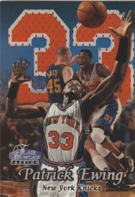 PATRICK EWING: 1998-99 FLAIR SHOWCASE ROW 2 /41 - Image 1 of 2