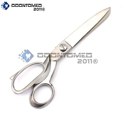 1 Pc Tailor Scissors 10" Sliver Sewing Dressmaking Fabric cutting Taylor Shear - Image 1 of 3