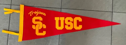 USC Trojans Vintage NCAA Wool Pennant Cover