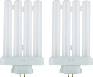 40531 FML27/65K/2PK Quad Tube Plug-In Compact Fluorescent Lamp, FML 4-Pin, 27 Wa - Picture 1 of 12