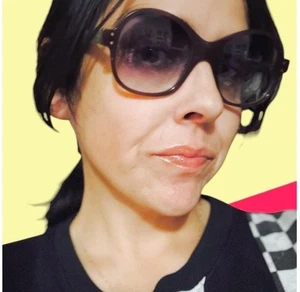 Y2K SELIMA OPTIQUE NYC Oversized Sunglasses, Model Rebecca , Made In France - Picture 1 of 6