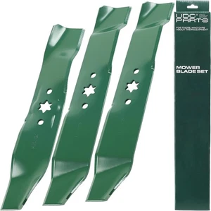 3 UDC Mower Mulching Blade Set 46" Cub Cadet 942-0611A Troy-Bilt Toro * OPEN BOX - Picture 1 of 6