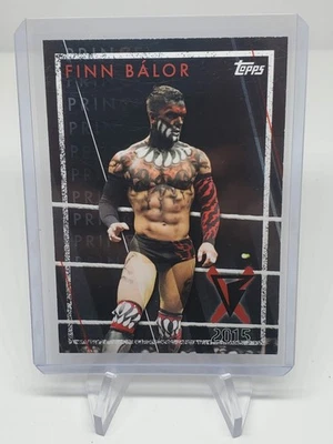 2021 Topps WWE NXT Finn Balor Tribute #FB6 "The Demon" Takes on Samoa Joe -NM-MT - Image 1 of 2