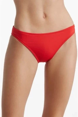 La Blanca Island Goddess Solid Hipster Bottom LBOIG93 Red Sz 14 (a121) NWT! - Image 1 of 4
