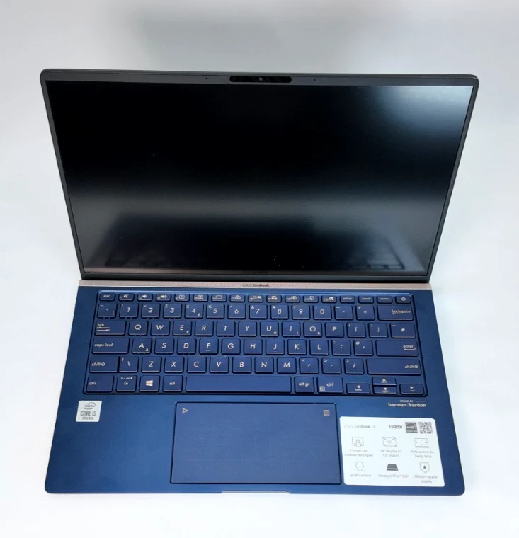 ASUS Zenbook UX433FAC 14" Laptop Core i5 10th Gen 8GB RAM 512 GB Windows 11 Pro - Image 1 of 4