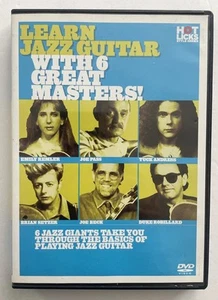 Learn Jazz Guitar with 6 Great Masters! Hot Licks with MUSIC INSERT - Picture 1 of 3
