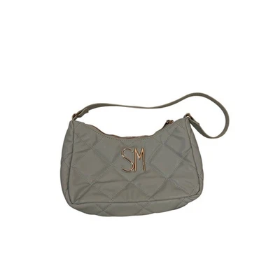 Steve Madden Bolso de Mano Acolchado Azul Bebé con 3 Bolsillos - Elegante Cartera de Hombro Foto 1 de 4