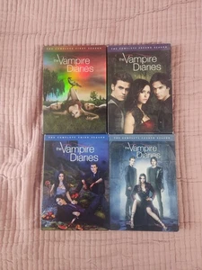 The Vampire Diaries Series DVD Seasons 1 2 3 4 Lot - Picture 1 of 2