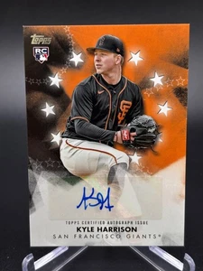 2024 Topps Kyle Harrison Rc Rookie Auto No. BSA-KHA - Picture 1 of 10