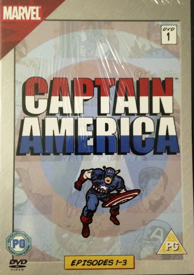 Marvel Captain America (episodes 1 - 3) DVD 5021123143752
