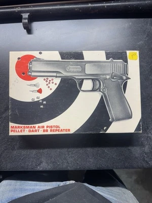 Pistola BB Marksman Morton Harris .177 Cal de colección con caja Foto 1 de 3