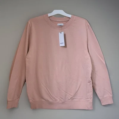 NUEVO CON ETIQUETAS Goodfellow & Co Hombre’s Pullover French Terry Sudadera Talla GRANDE Rosa Ceniza  Foto 1 de 4