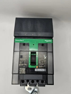 NEW SQUARE D BDA36060 PowerPact B CIRCUIT BREAKER 3P 60A 18kA @ 480V BD060 - Image 1 of 4