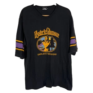 Hysteric Glamour Endless Weekend 5/8 Sleeve T Shirt Size XL Made In Japan - Picture 1 of 9