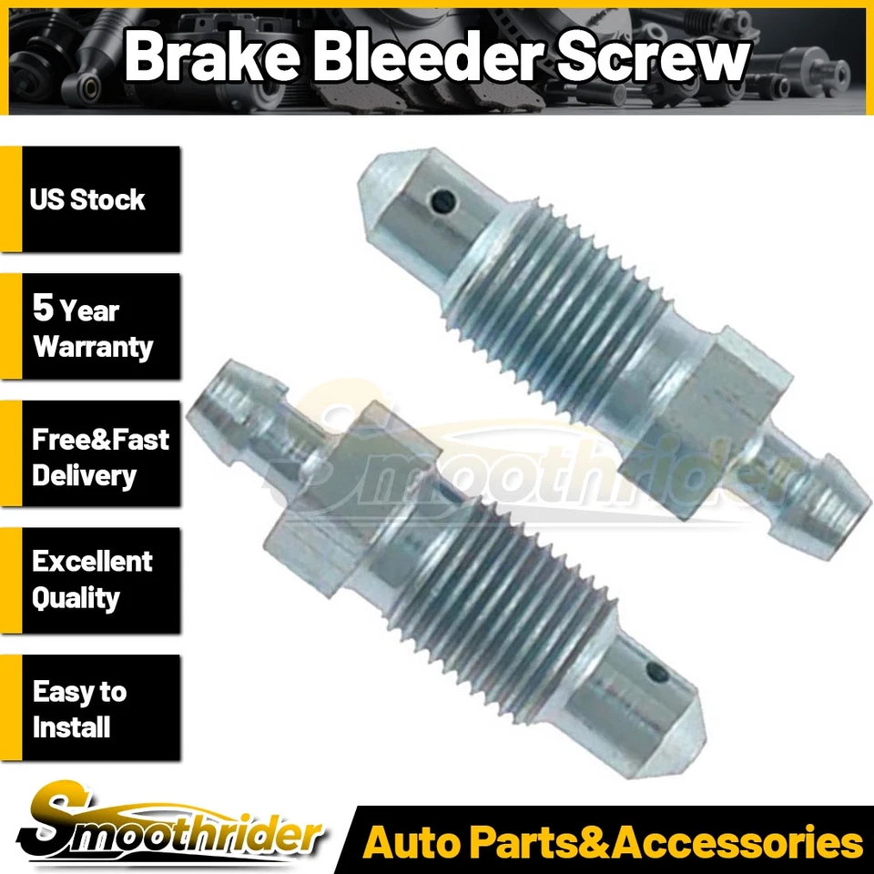 For Honda Civic 1982-2015 2016 2017 2018 2019 Carlson Front Brake Bleeder Screw - Image 1 of 2