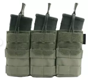 Agilite AG3 Molle 5.56 Triple Magazine Mag Pouch Ranger Green - Picture 1 of 3