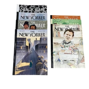 The New Yorker Magazine Lot of 7 Issues Dates 1/2/23 - 4/3/23 - Imagen 1 de 11