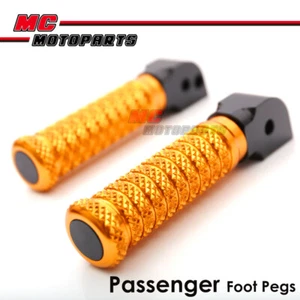 M-GRIP Passenger Footpegs Kit For Honda CB750 CBR300R ABS - Picture 1 of 13
