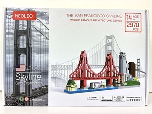 Neoleo The San Francisco Skyline 2970 Brick Pcs Architecture Series NEW - Picture 1 of 3
