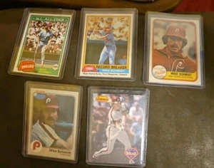 Mike Schmidt - Phillies - Vintage 5 Karten Lot - Bild 1 von 11