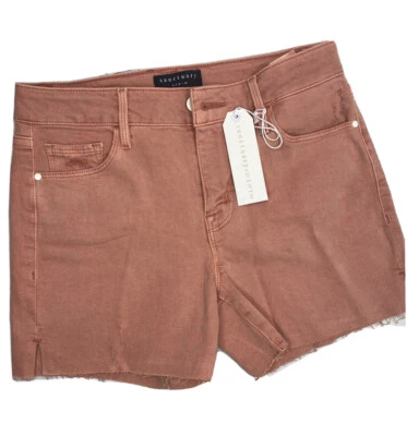 Pantalones Cortos Denim Sanctuary Midi Abertura Cortes Elastizados Cerámica Elastizados Mujeres 26 Nuevos con Etiquetas  Foto 1 de 4