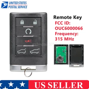 for 2008 2009 2010 2011 2012 2013 2014 Cadillac Escalade ESV Remote SUV Key Fob - Picture 1 of 6