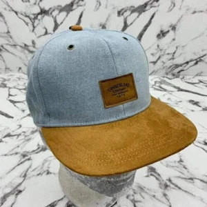 Men’s Timberland Sky Blue | Wheat Denim Baseball Cap NWT - Picture 1 of 4