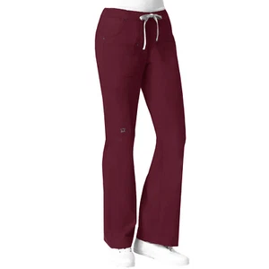 Maevn Wine Cargo Scrub Pants 9202 Blossom Stretch Multi Pocket Sizes XS to XXL - Picture 1 of 2