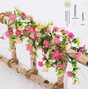 6FT Artificial Daisy Vine Garland Foliage Plant Trailing Flower Home Decor 2024 - Picture 1 of 29