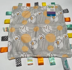 Taggies Original Blanket,12 X 12", Comfy Birds 41510 Lovey for Baby Sensory Tags - Picture 1 of 3
