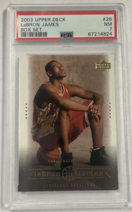 Lebron James RC 2003 Upper Deck #26 UD Box Set Rookie PSA 7 NM - Picture 1 of 2