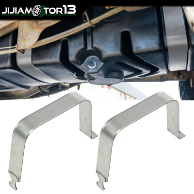 Pair Fuel Tank Straps Fit For Chevy Silverado GMC Sierra 1500 2500 3500 99-19 - Image 1 of 4