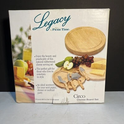 Legacy By Picnic Time Circo Cheese Charcuterie Board - Orig Box - Board Only - Image 1 of 4