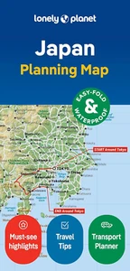 Lonely Planet Japan Planning Map – Folded Map NEW AU FREE SHIPPING - Picture 1 of 11