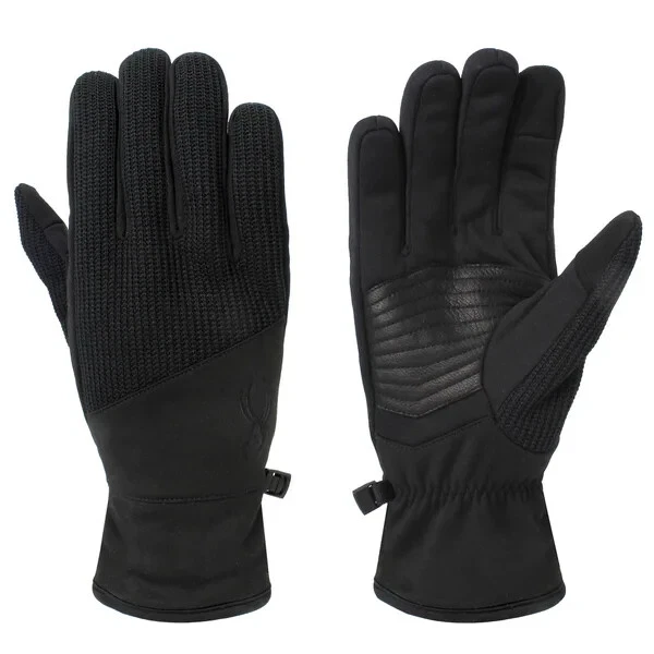Spyder Unisex Winter Core Conduct Gloves Small Black Thinsulate Touchscreen.
