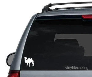 Two Hump Camel Decal, Vinyl Truck, Boat, Hunting Window Stickers - Picture 1 of 1