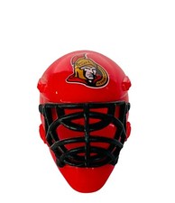 NHL Hockey Mini Goalie Face Mask Franklin Vending Machine Ottawa Senators vtg