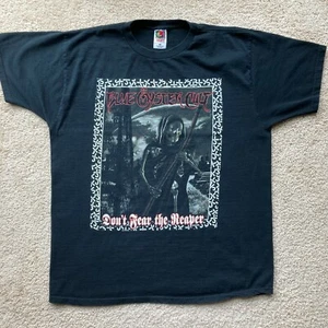 VINTAGE 1999 BLUE ÖYSTER CULT DON'T FEAR THE REAPER TOUR CONCERT SHIRT rock vtg - Picture 1 of 6