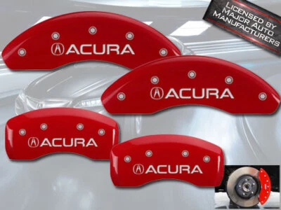 Cubiertas de pinza de disco de freno MGP base delantera + trasera "Acura" TL 2004-2008 Foto 1 de 4