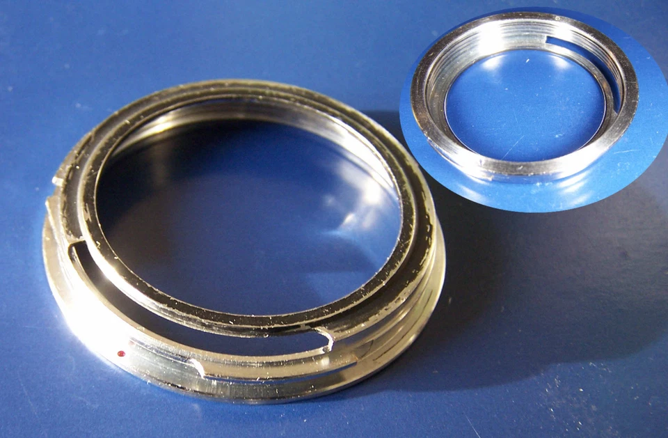 Contax Yashika Yashica Bajonett Adapter  CX-Y / M42  verm. Original-Bauteil NEU - Image 1 of 1