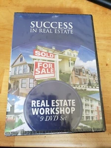 Success In Real Estate 3-Day Real Estate Workshop 9 DVD Set New Sealed x1 - Imagen 1 de 1